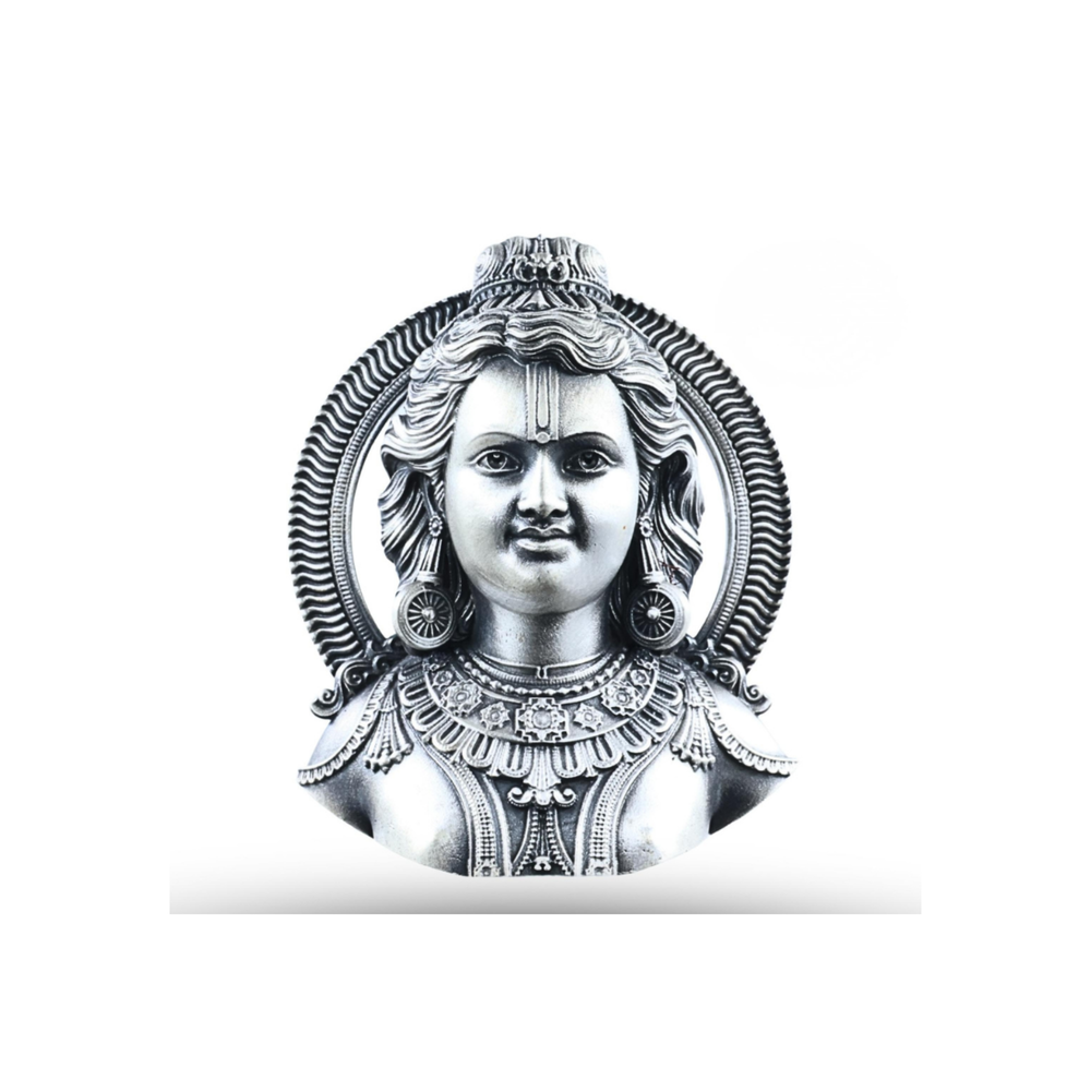 SILVER - SHRI RAM LALA BROOCH