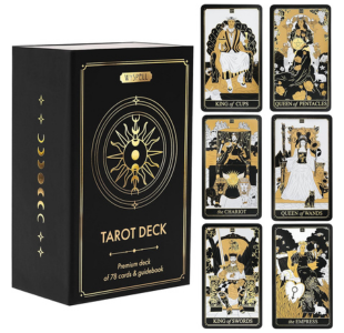 Metalic Tarot Card