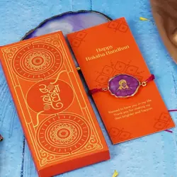  Hanuman Agate Rakhi