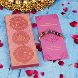 Seven Chakra Crystals Rakhi