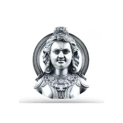 SILVER - SHRI RAM LALA BROOCH