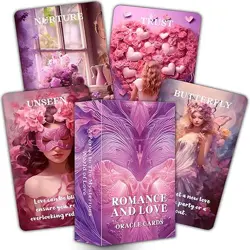 Love Oracle Cards Deck for Soulmates & Twin Flames – Relationship Guidance Oracle Cards