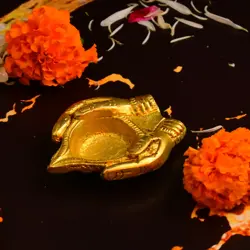 Pure Brass Shubh Hand Diya | 120 g