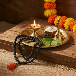 Shaligram Mala 8 mm